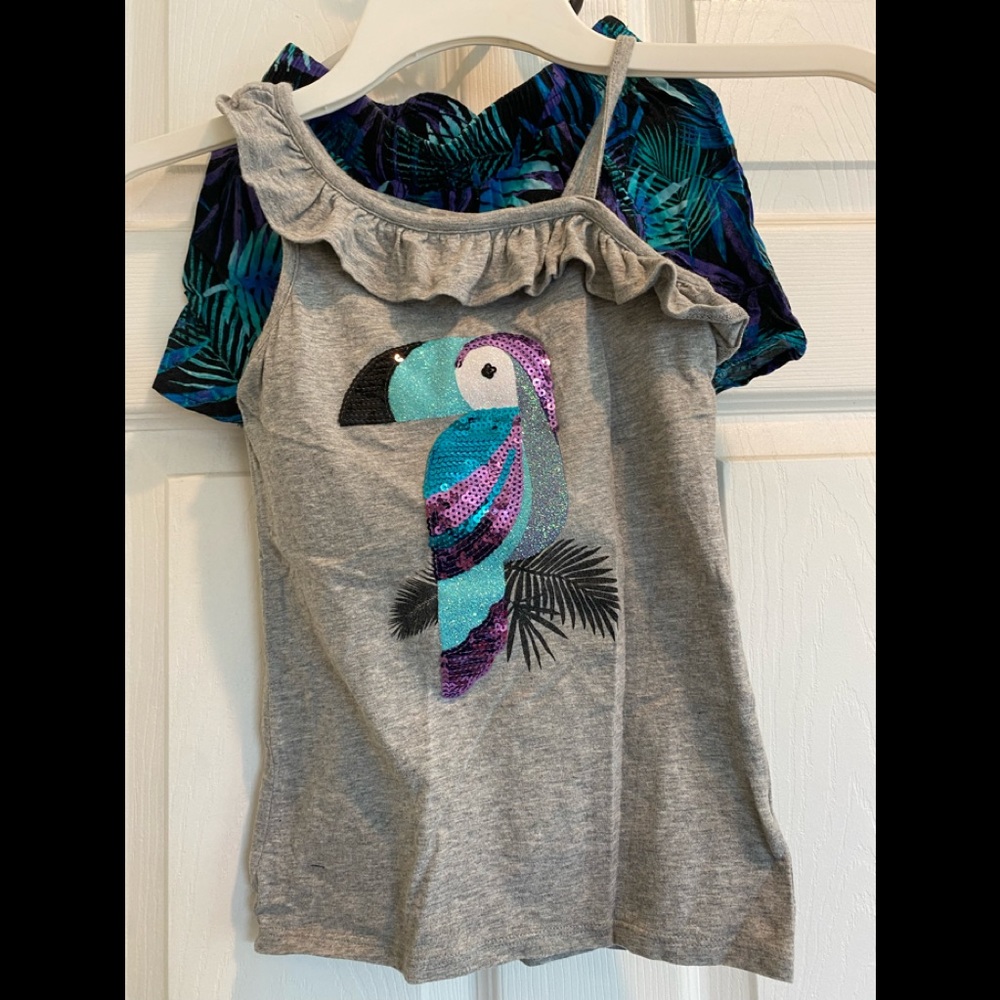 Justice Tropical Outfit